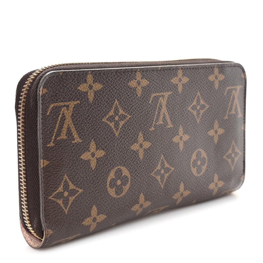 Monogram Zippy Wallet Rose Ballerine