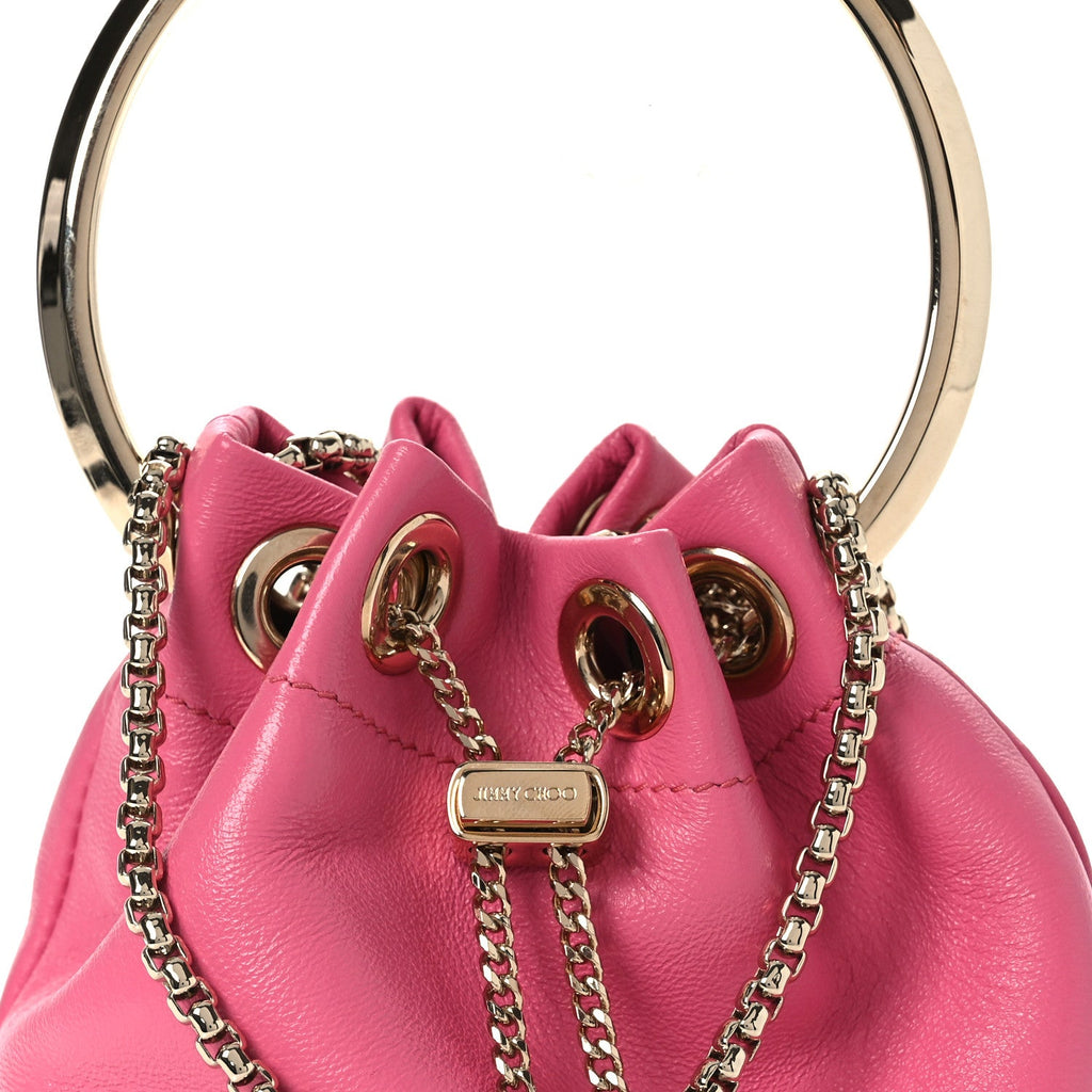 Calfskin Micro Bon Bon Bag Candy Pink