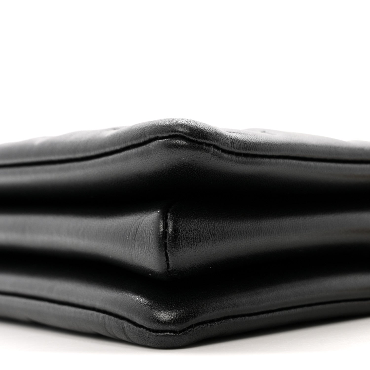 Lambskin Embossed Monogram Coussin BB Black