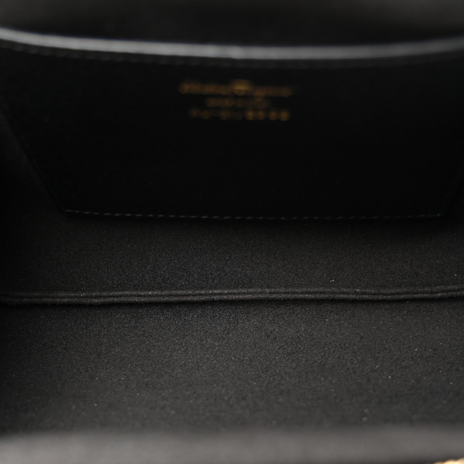 Calfskin Small Gancini Crossbody Black