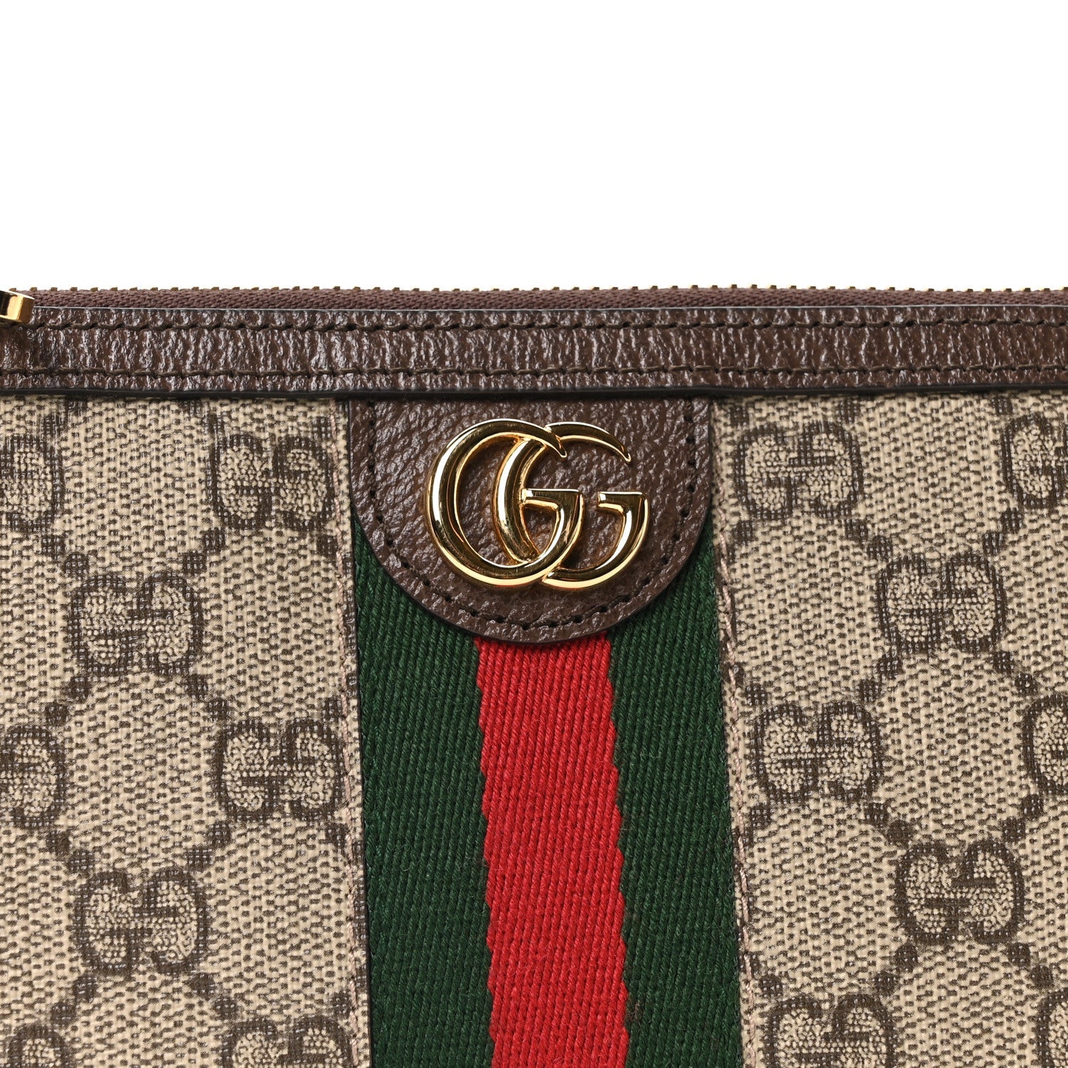 GG Supreme Monogram Web Ophidia Utility Belt Bag 85 34 Beige Ebony New Acero