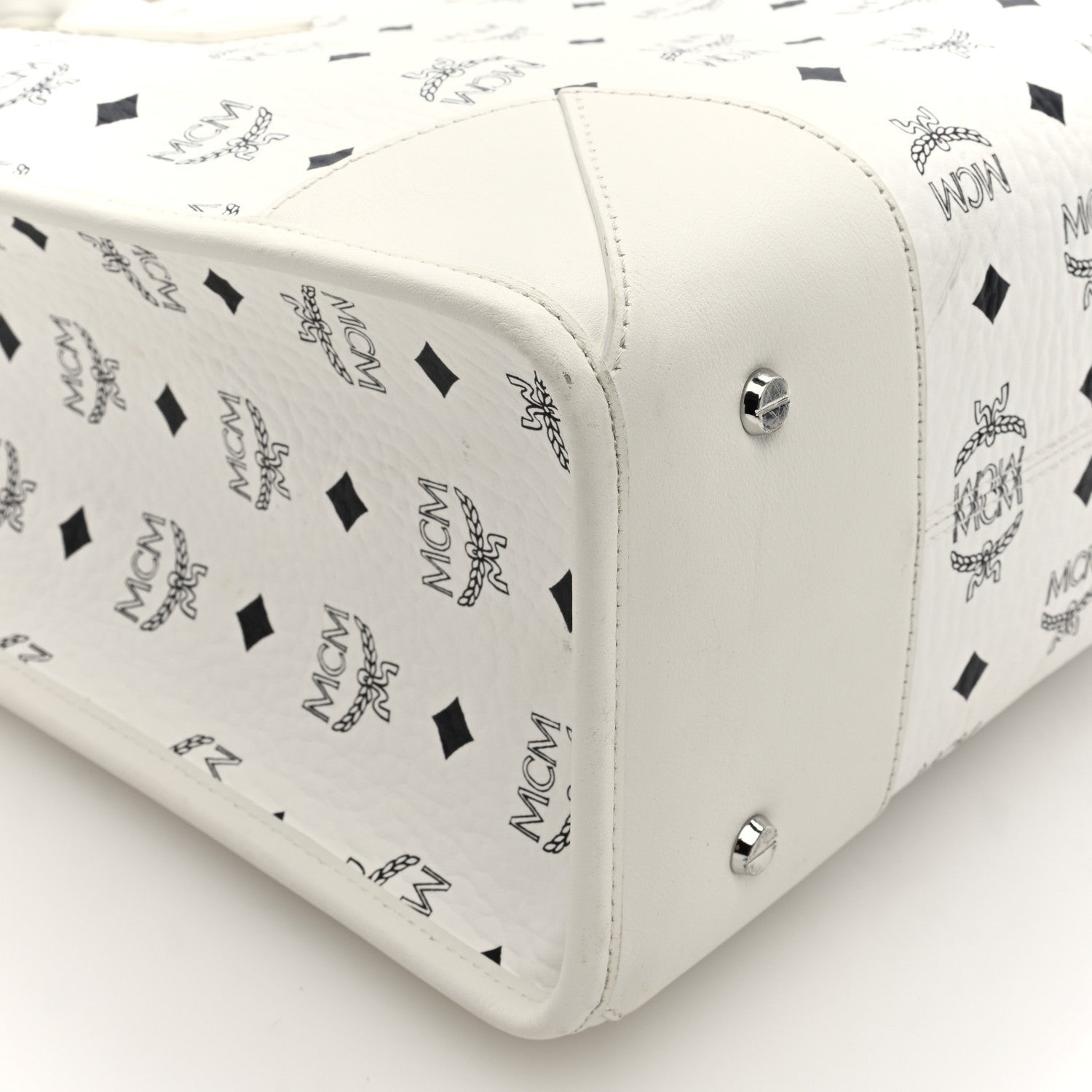 Visetos Large Munchen Tote White