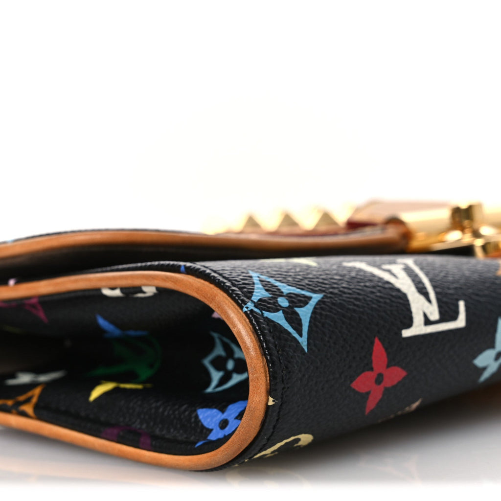 Monogram Multicolor Courtney Clutch Black