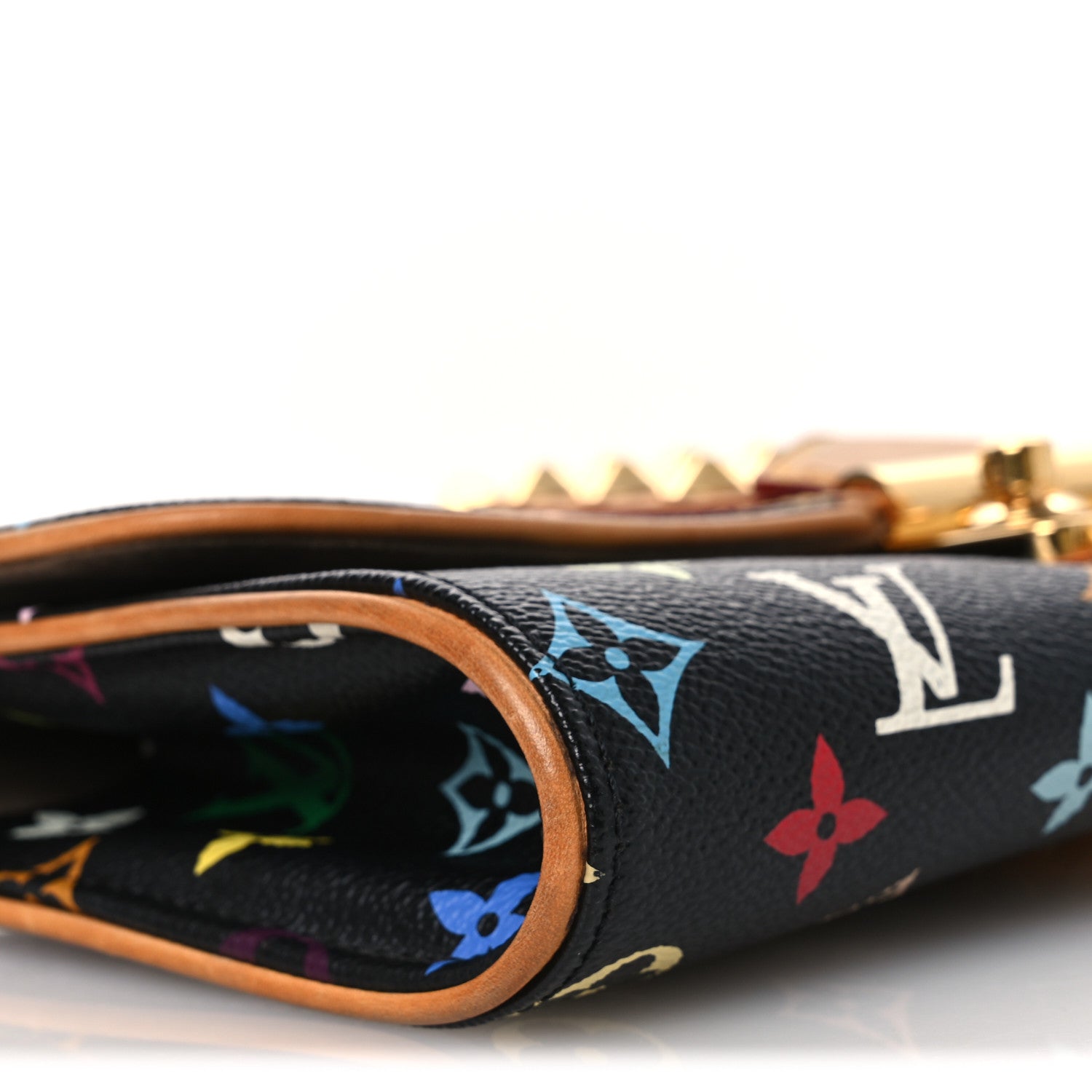 Monogram Multicolor Courtney Clutch Black