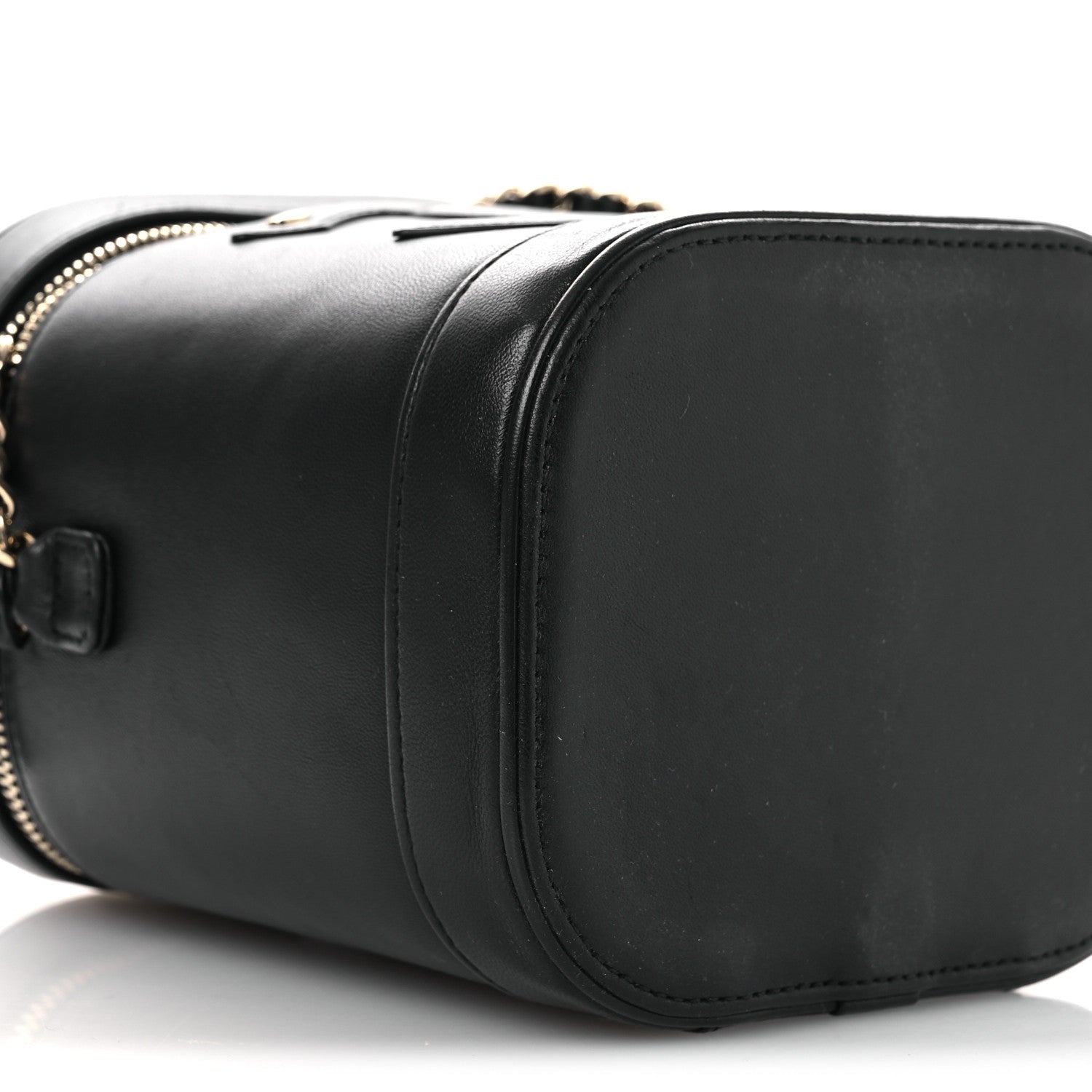 Lambskin Timeless Vanity Cosmetic Case Black