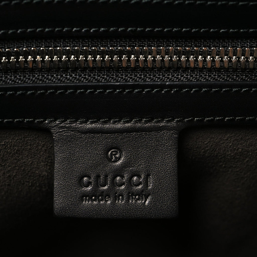 Guccissima Signature Medium Duffle Black