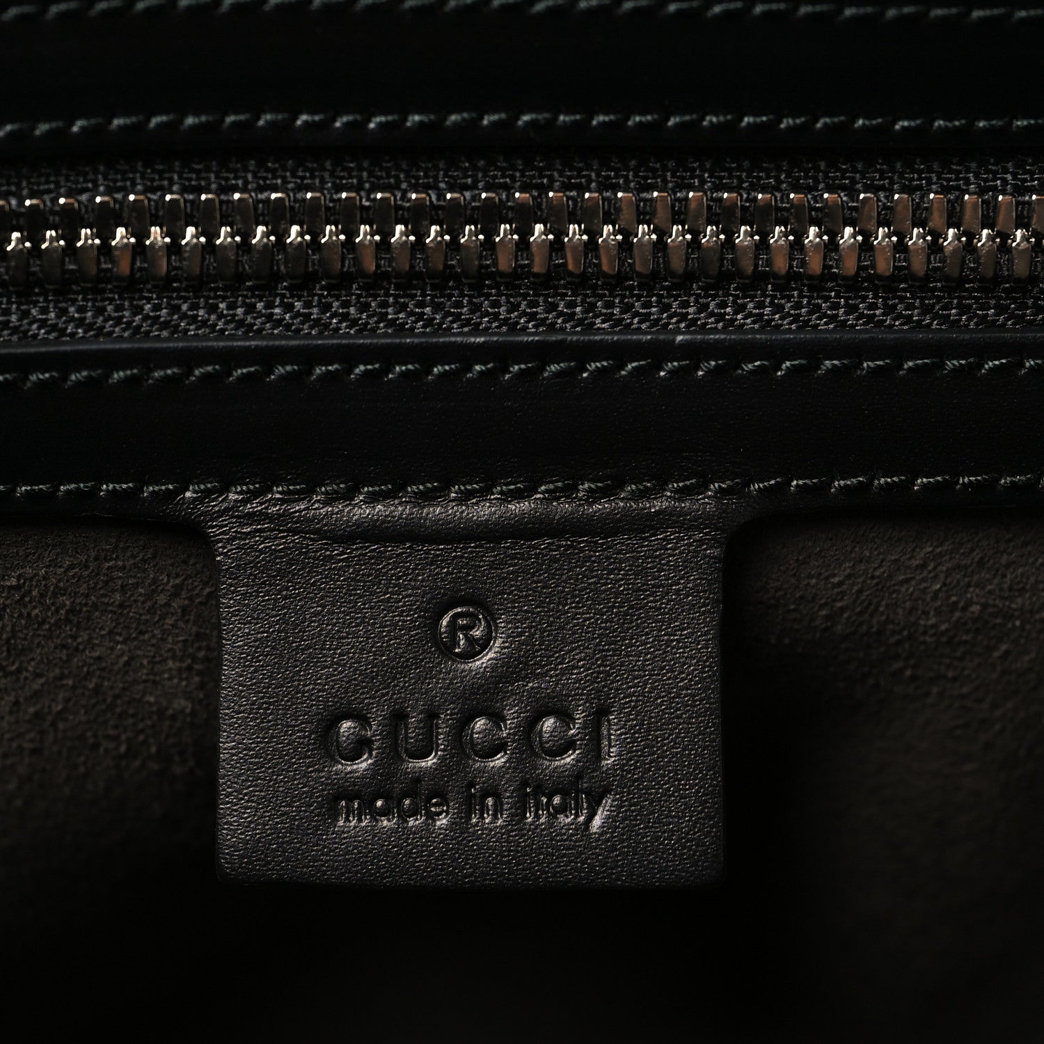 Guccissima Signature Medium Duffle Black