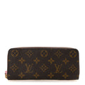 Monogram Clemence Wallet Fuchsia