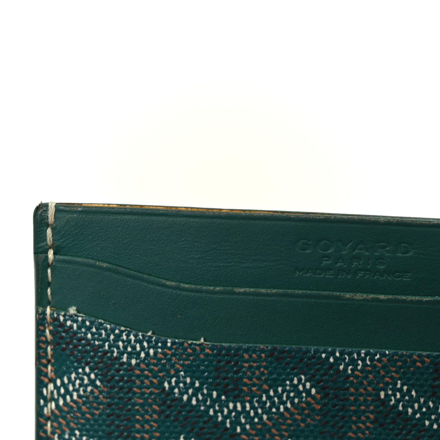 Goyardine Saint Sulpice  Holder Green