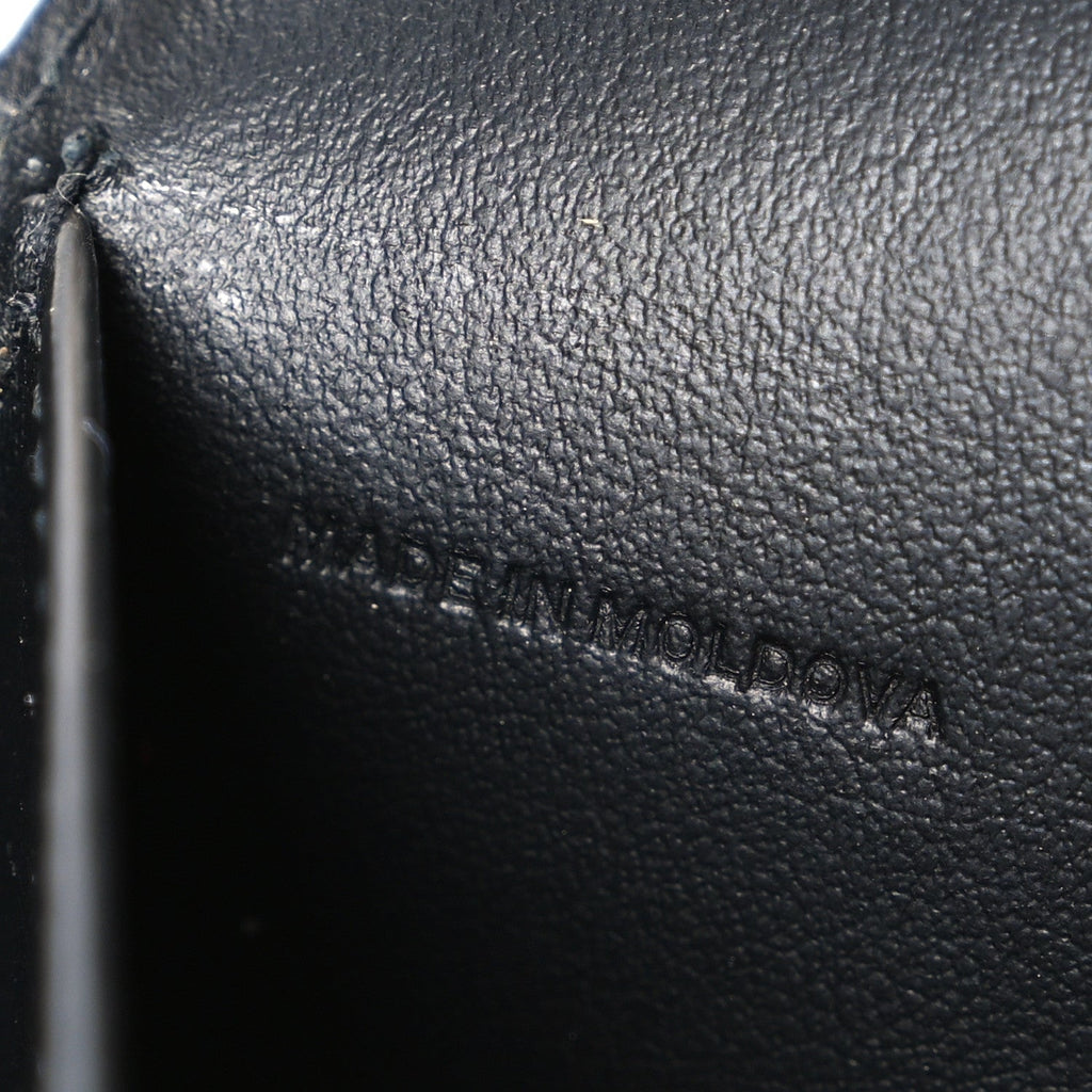 Calfskin Mini Vintage Check Note Bag Black