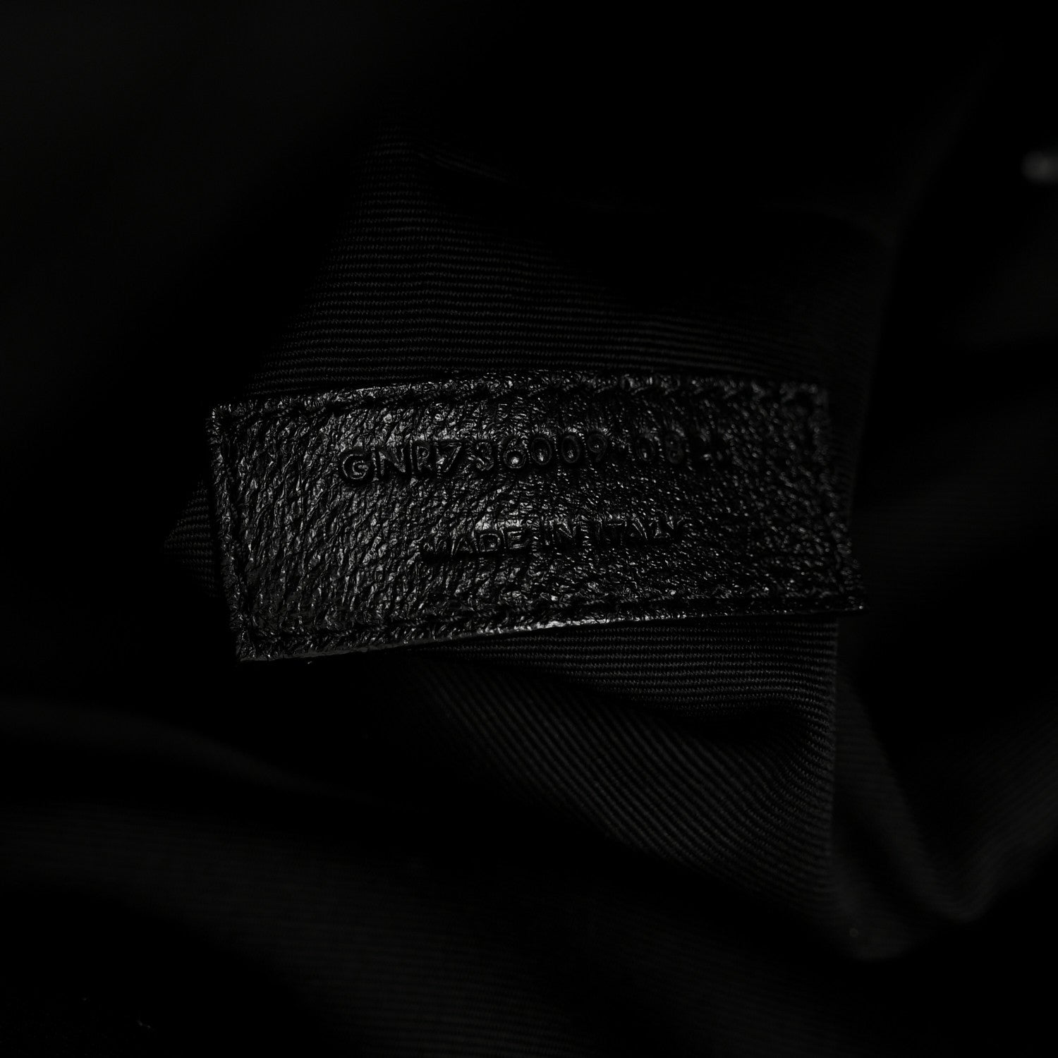 Calfskin Quilted ES Giant Travel Bag Black