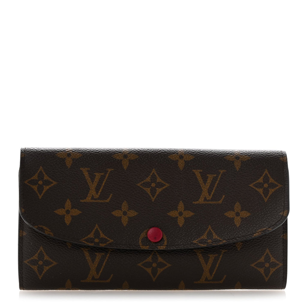 Monogram Emilie Wallet Fuchsia