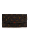 Monogram Emilie Wallet Fuchsia