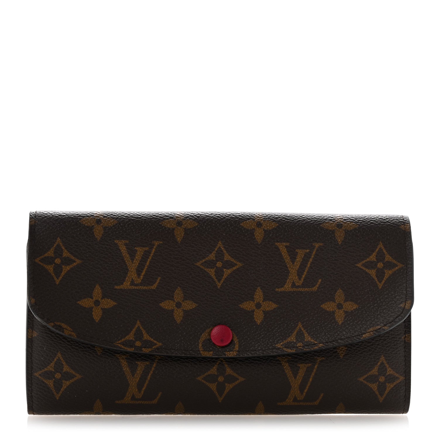 Monogram Emilie Wallet Fuchsia