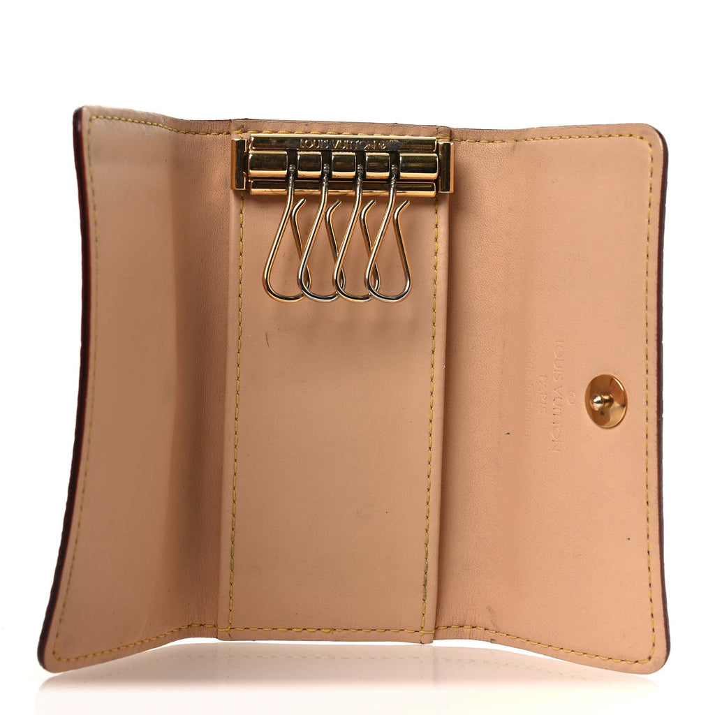Monogram Multicolor Multicles 4 Key Holder White