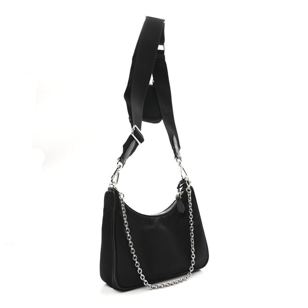Nylon Re-Edition 2005 Shoulder Bag Black