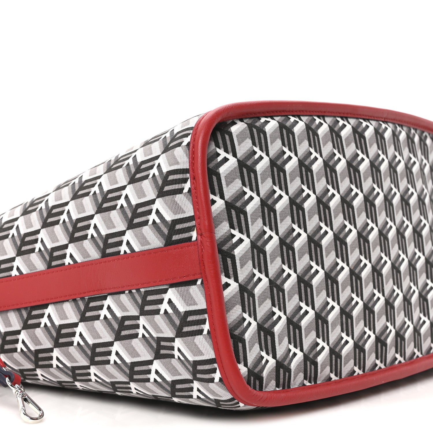 Visetos Medium Liz Reversible Shopper Tote Candy Red