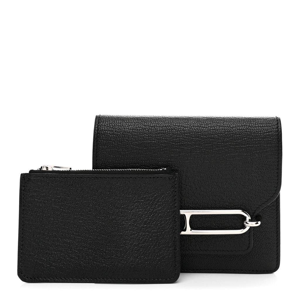 Chevre Mysore Roulis Slim Wallet Black