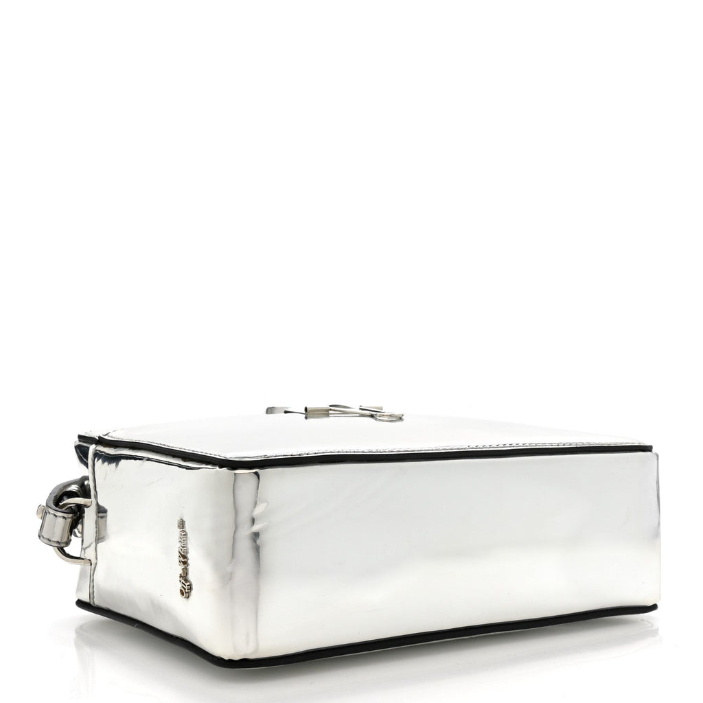 Patent Mirror Binder Clip Camera Belt Bag Silver