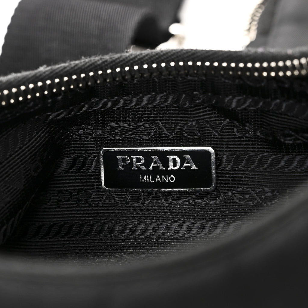 Nylon Re-Edition 2005 Shoulder Bag Black