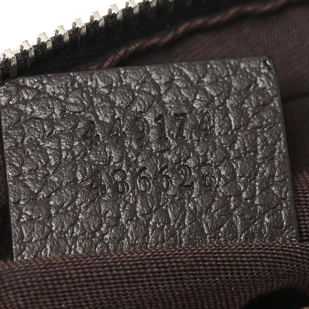 Monogram Belt Bag Dark Brown