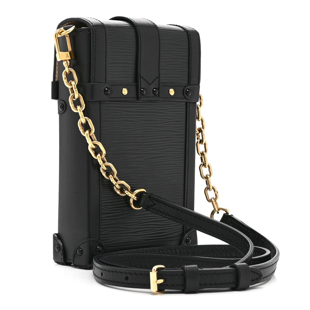Epi Pochette Trunk Verticale Black