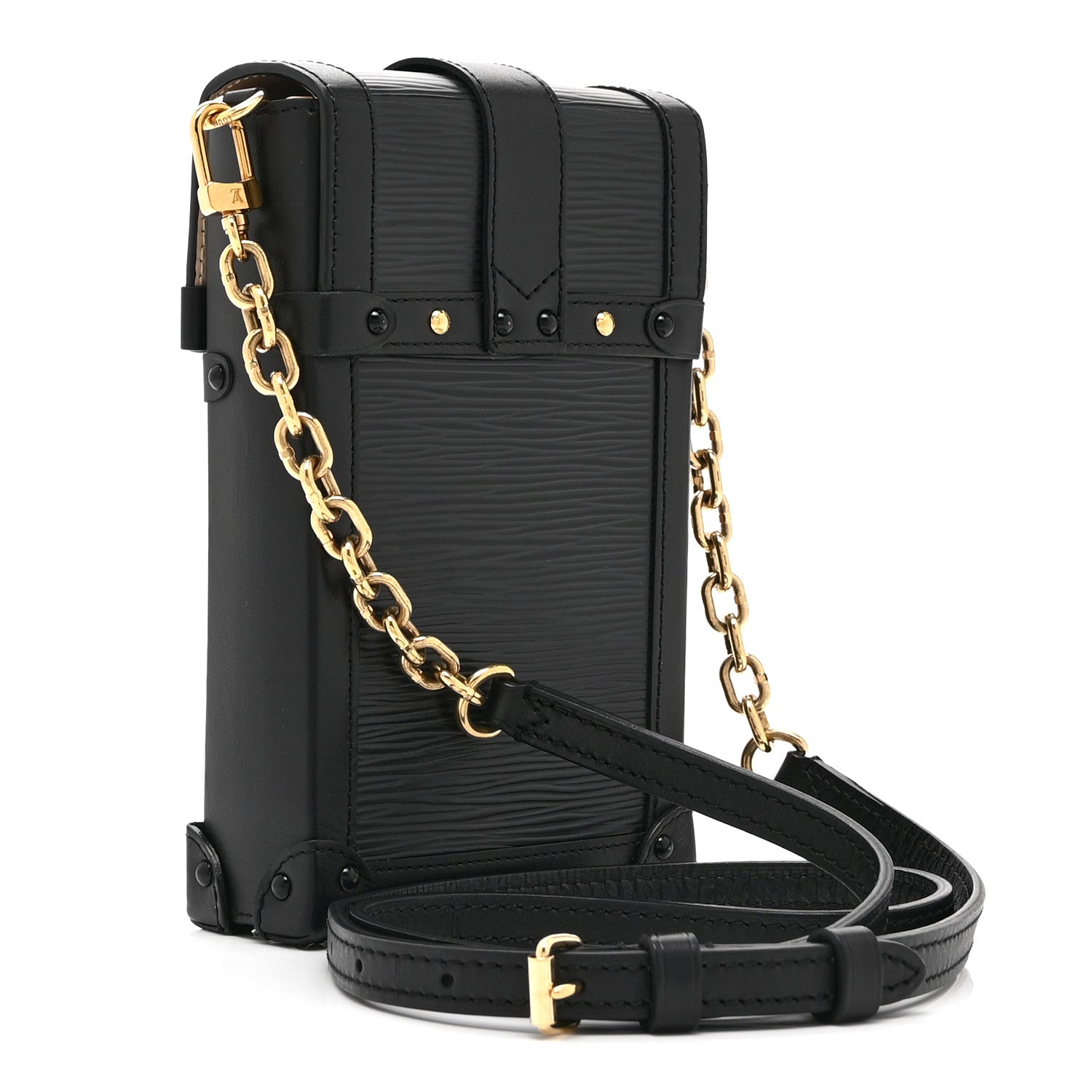Epi Pochette Trunk Verticale Black