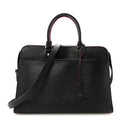 Epi Vaneau GM Black Hot Pink