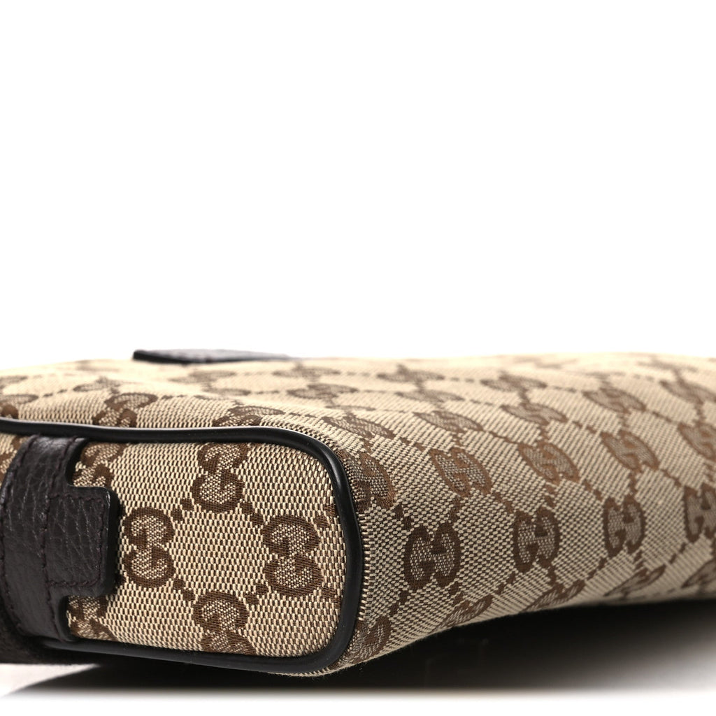 Monogram Belt Bag Dark Brown
