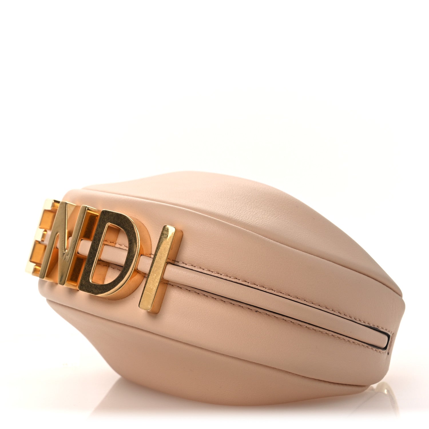 Vitello Grace Matte Nano Fendigraphy Hobo Charm Light Rose