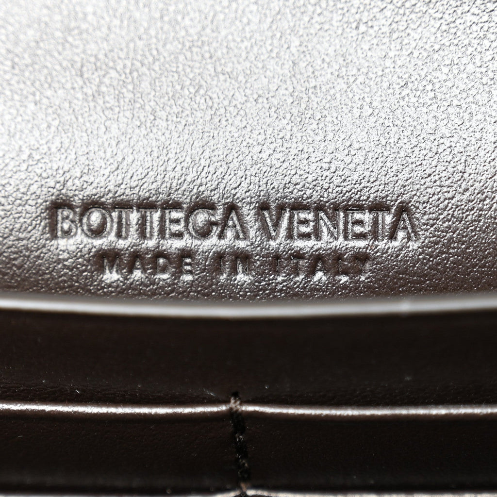 Nappa Intrecciato Long Andiamo Top Handle Clutch Fondant