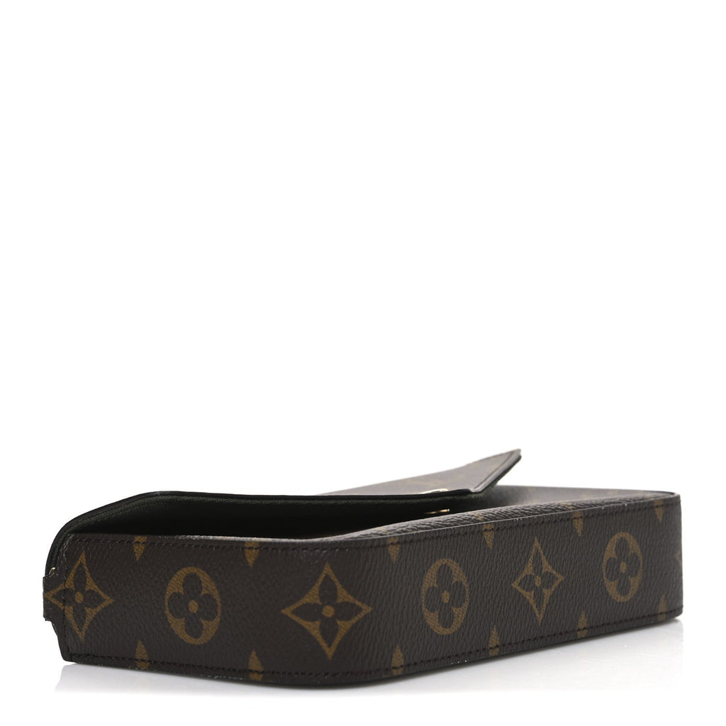 Monogram Felicie Strap & Go Felicie Pochette Kaki