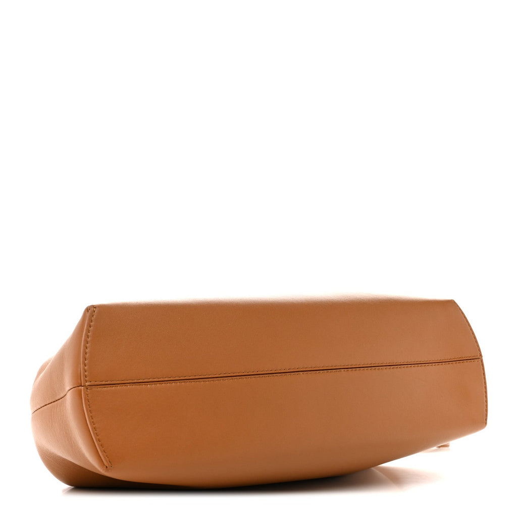 Shiny Nappa Medium Fendi First Caramello