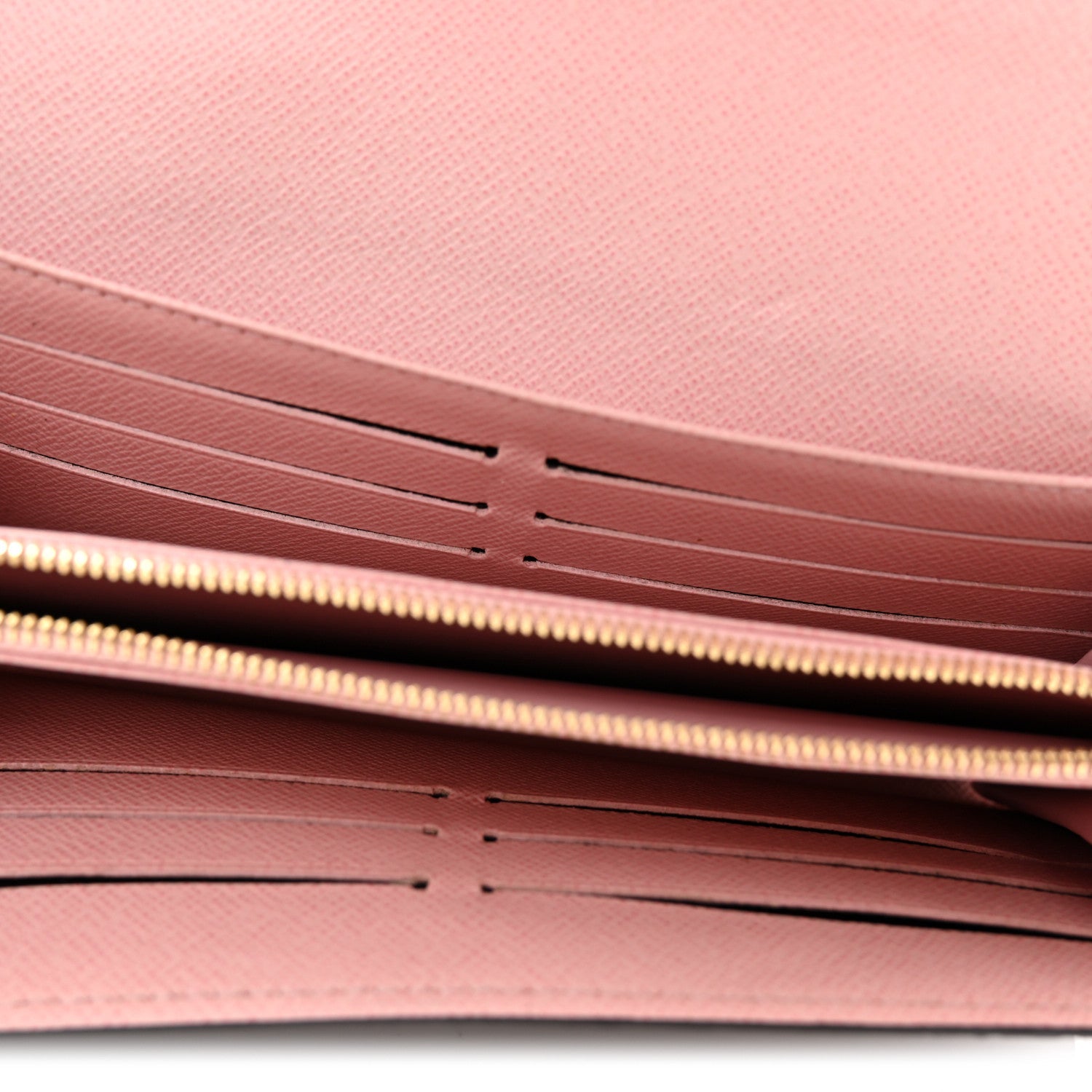 Damier Ebene Sarah Wallet NM Rose Ballerine