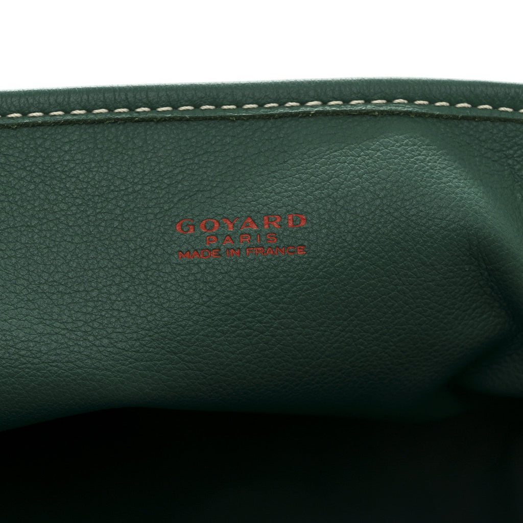 Goyardine Reversible Mini Anjou Green