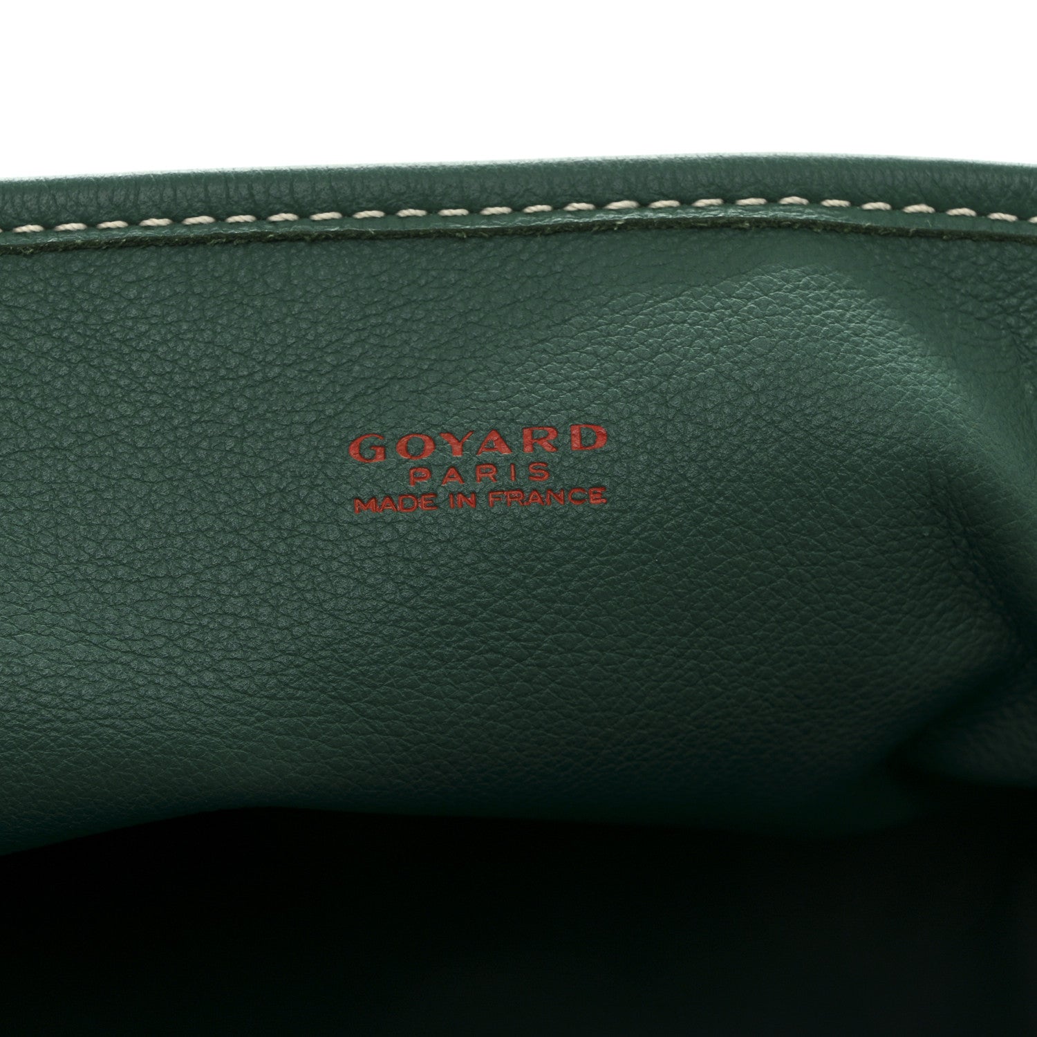 Goyardine Reversible Mini Anjou Green