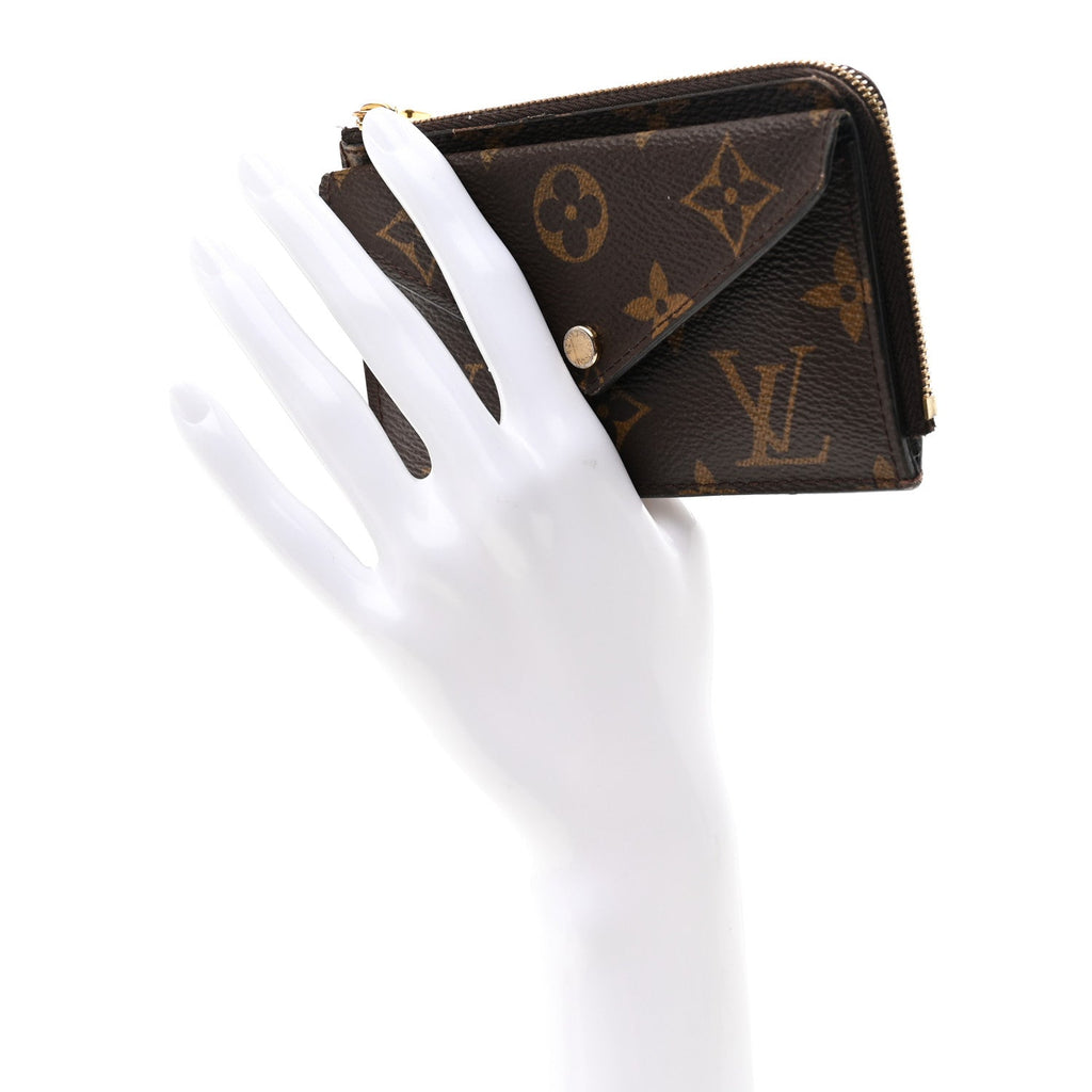 Monogram Recto Verso  Holder Black