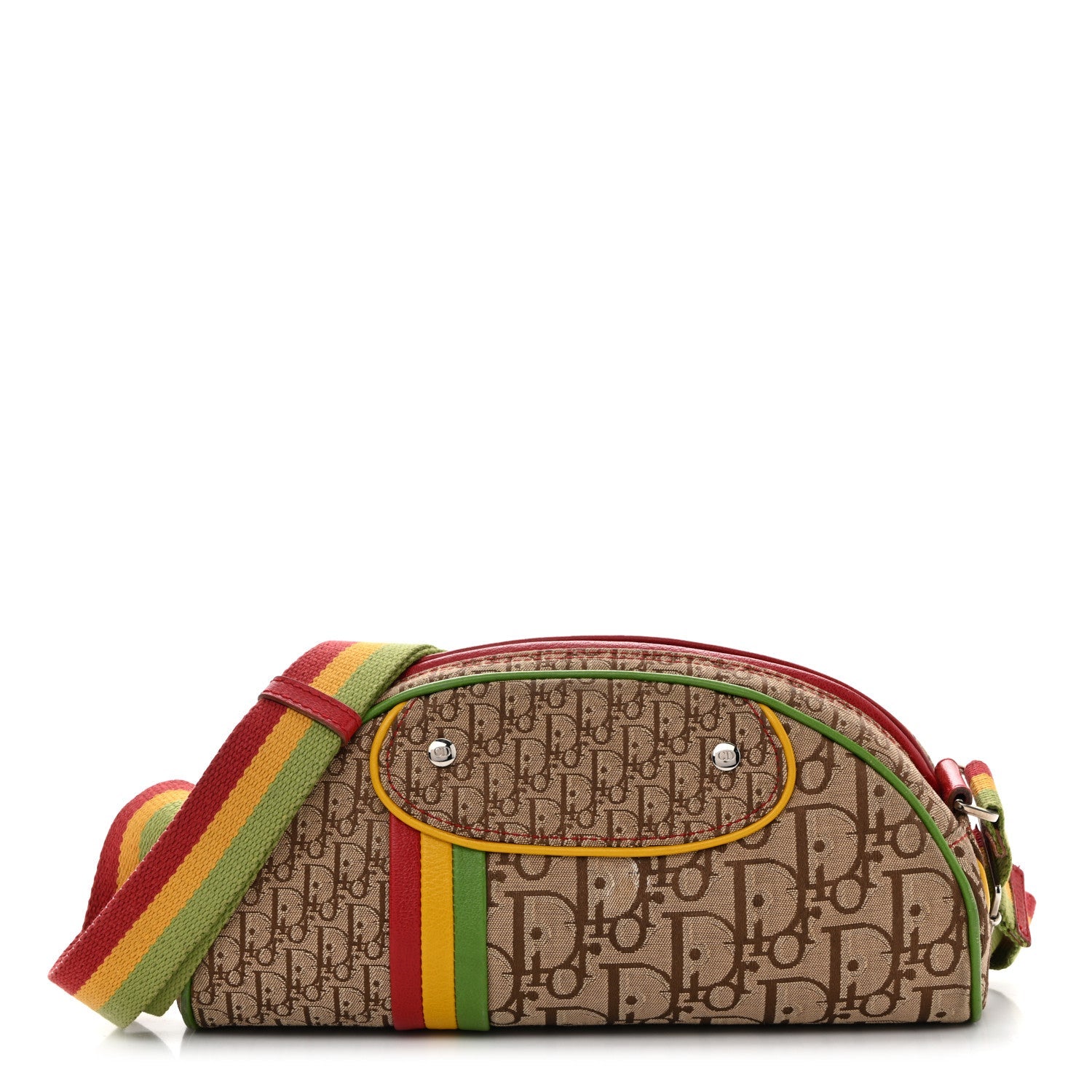 Monogram Rasta Shoulder Bag Beige