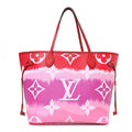 Monogram Escale Neverfull MM Rouge