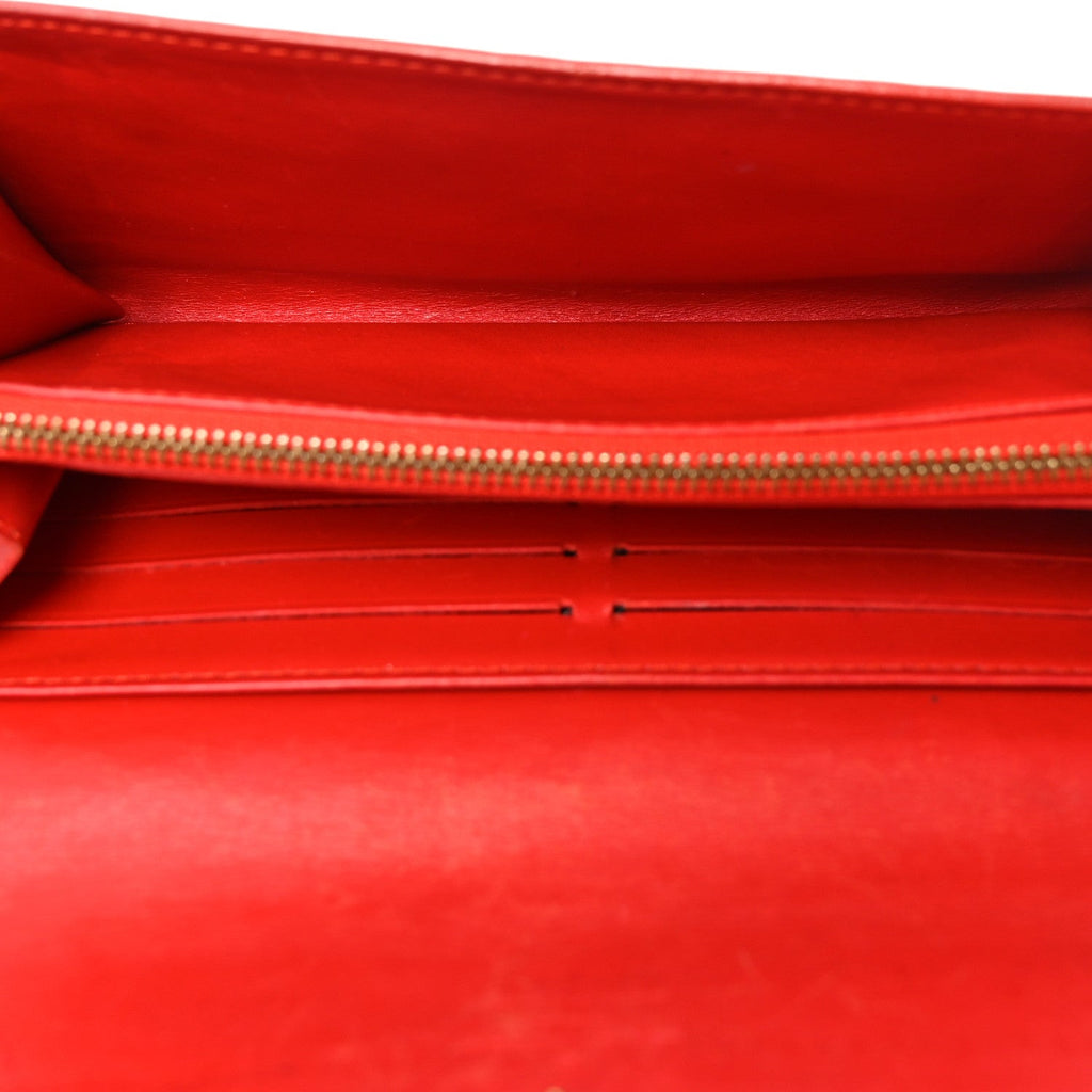Vernis Sarah Wallet Rouge Grenadine
