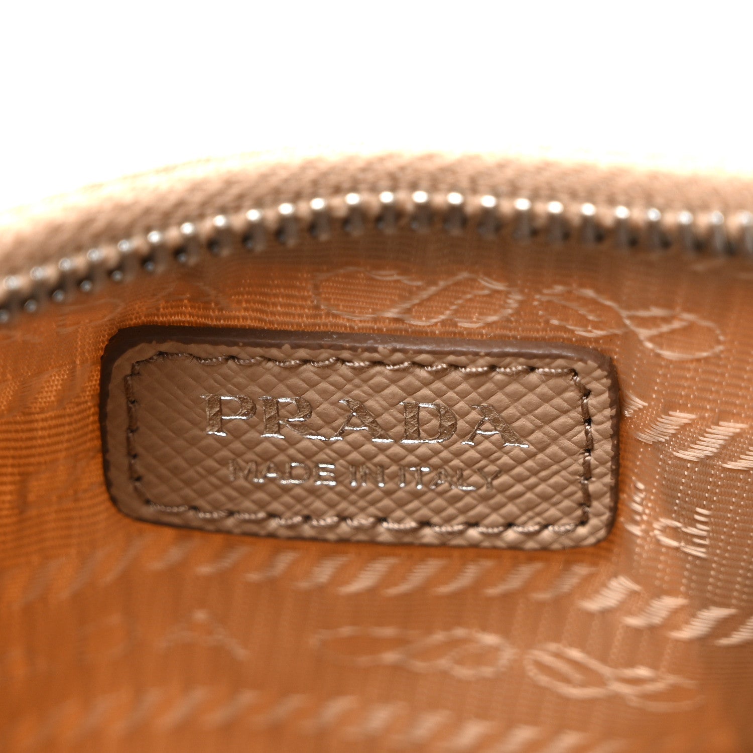 Tessuto Nylon Saffiano Mini Re-Edition 2000 Shoulder Bag Cammeo
