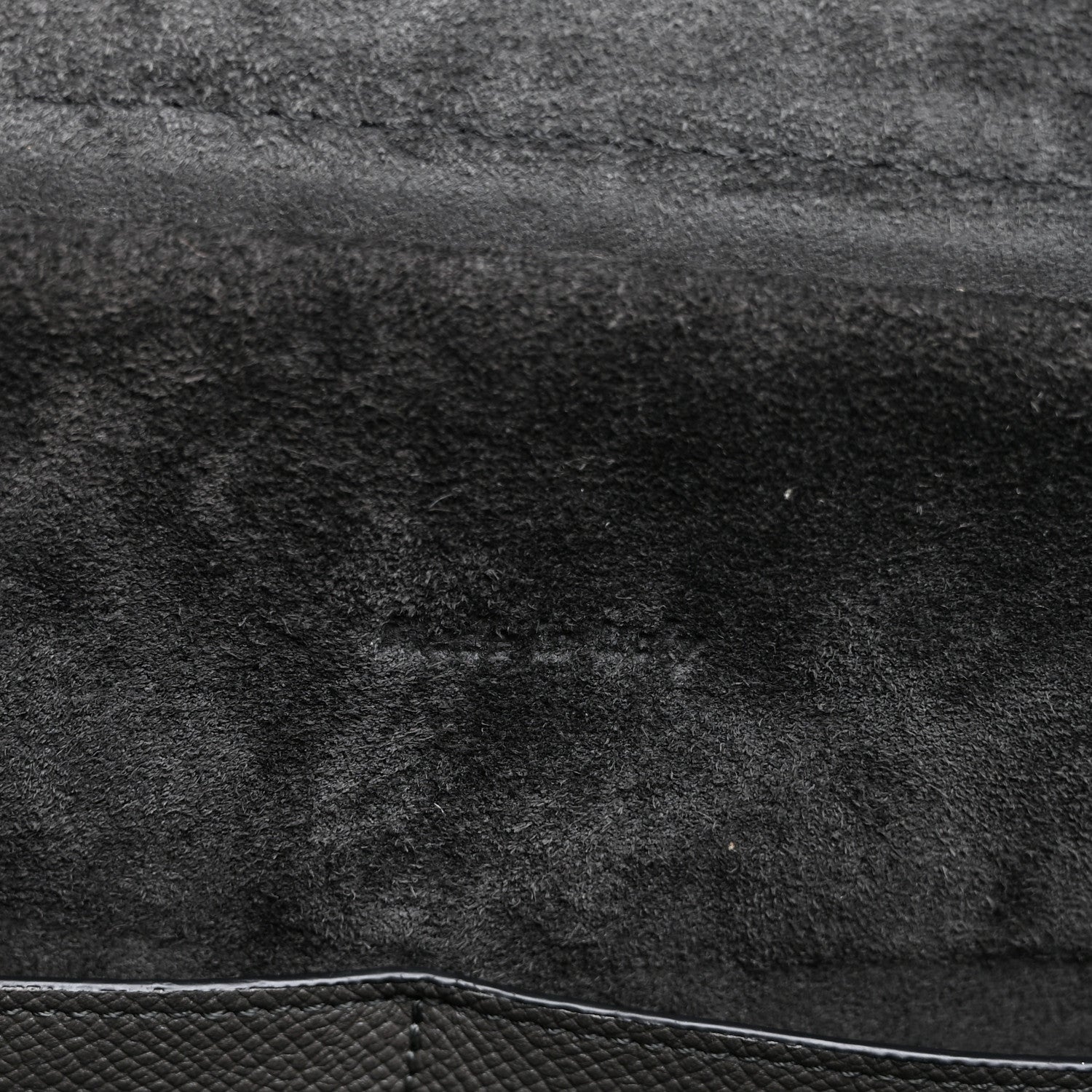 Grained Calfskin Mini Belt Bag Grey