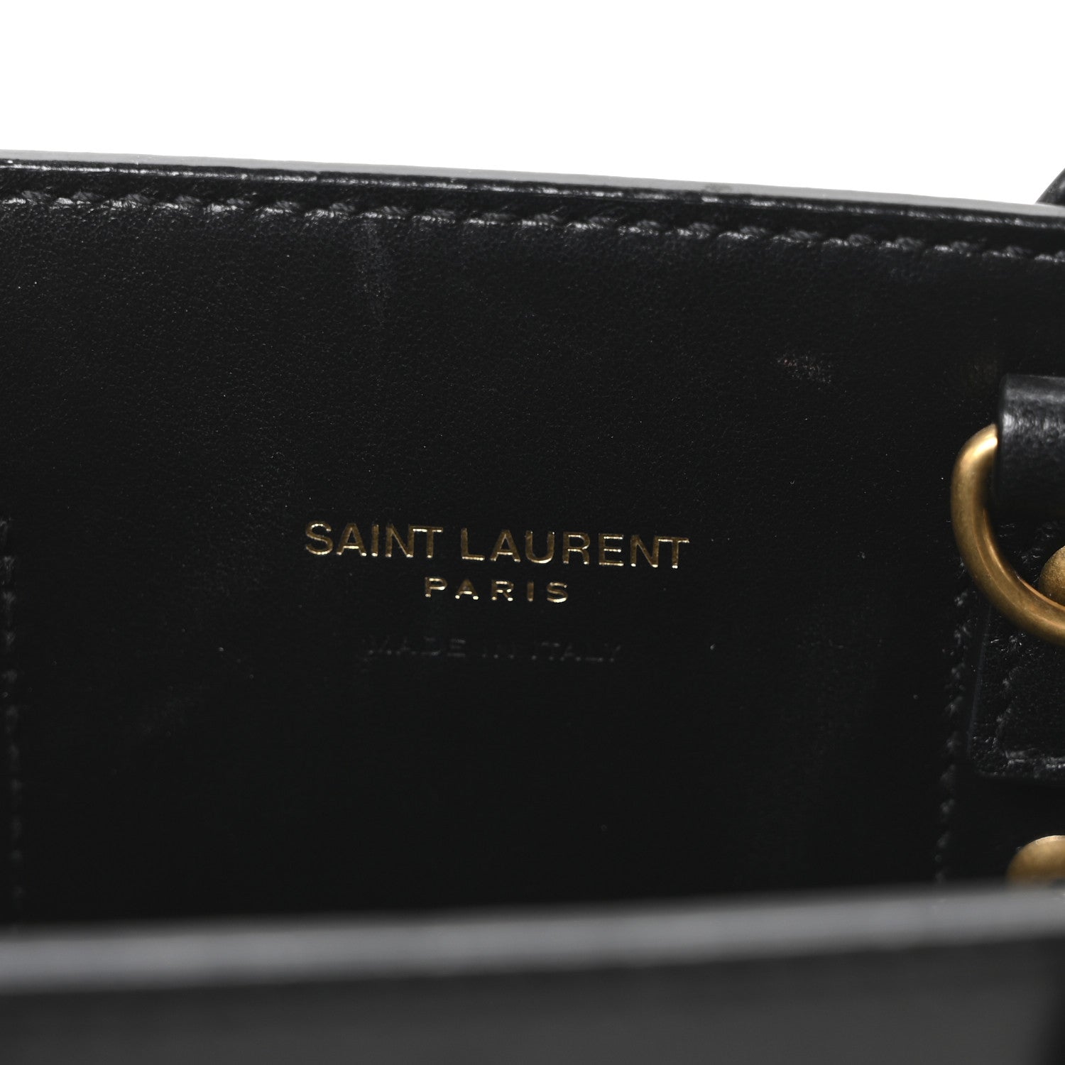 Calfskin Nano Sac De Jour Black