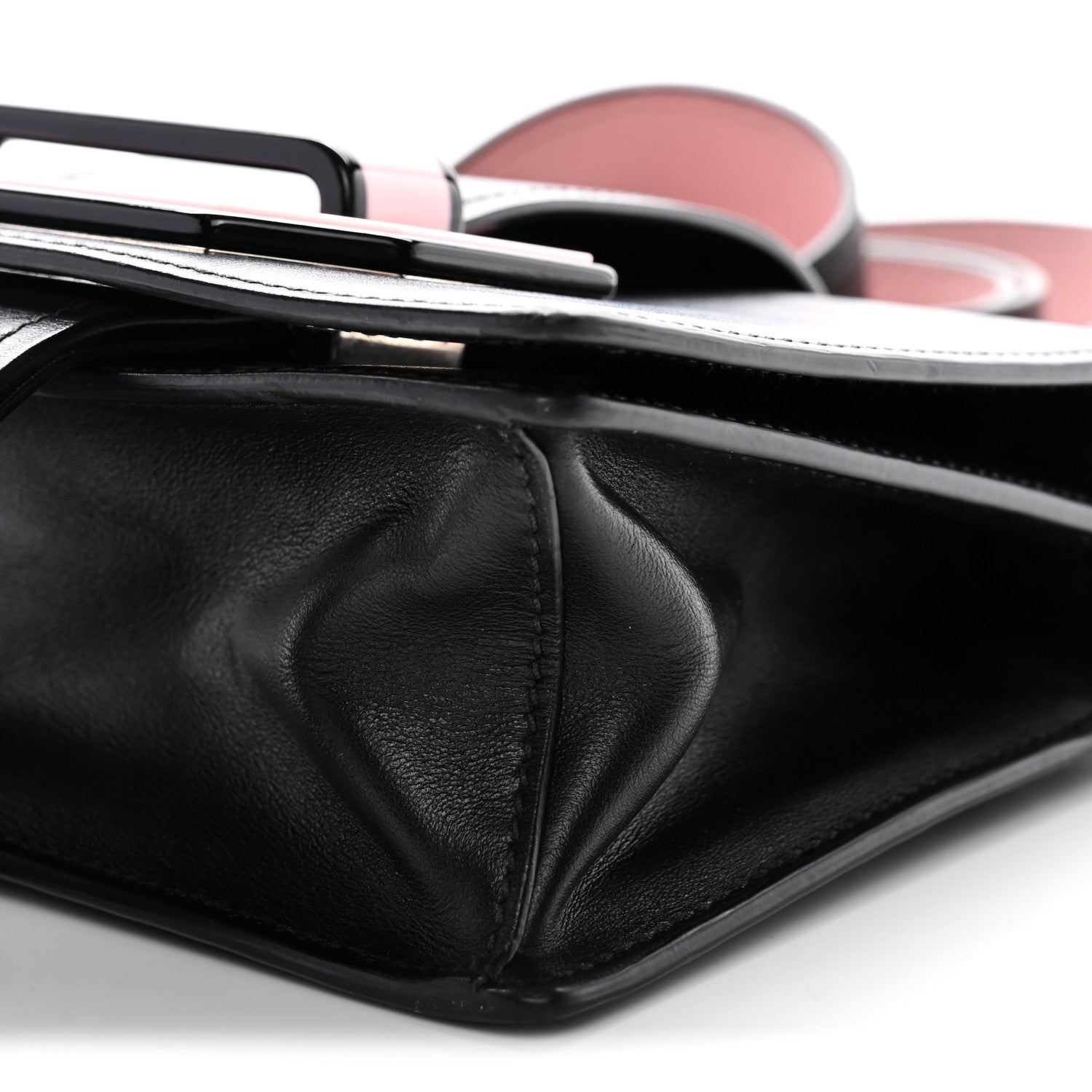 City Calf Plex Ribbon Bag Black Rosa