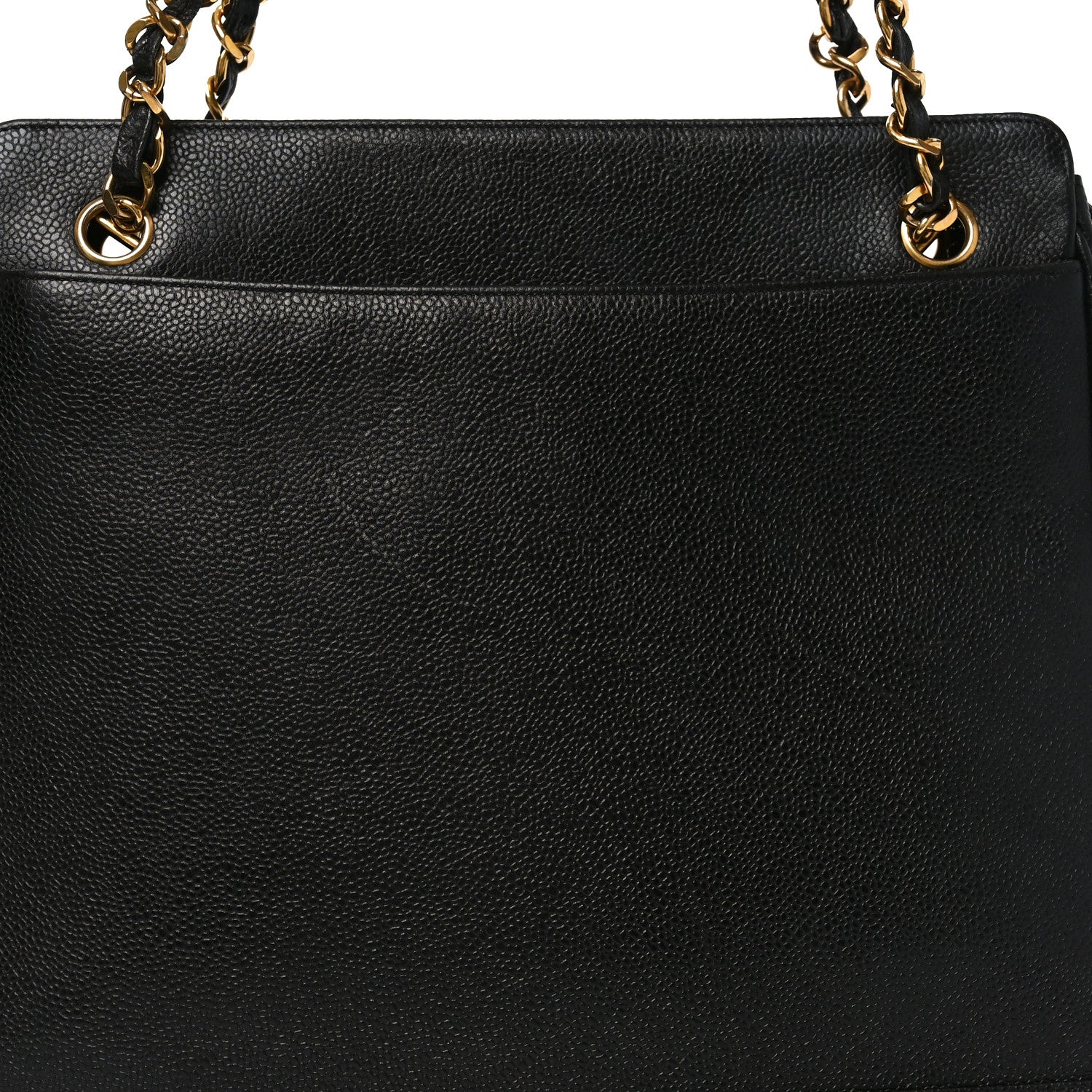 Caviar CC Shoulder Bag Black