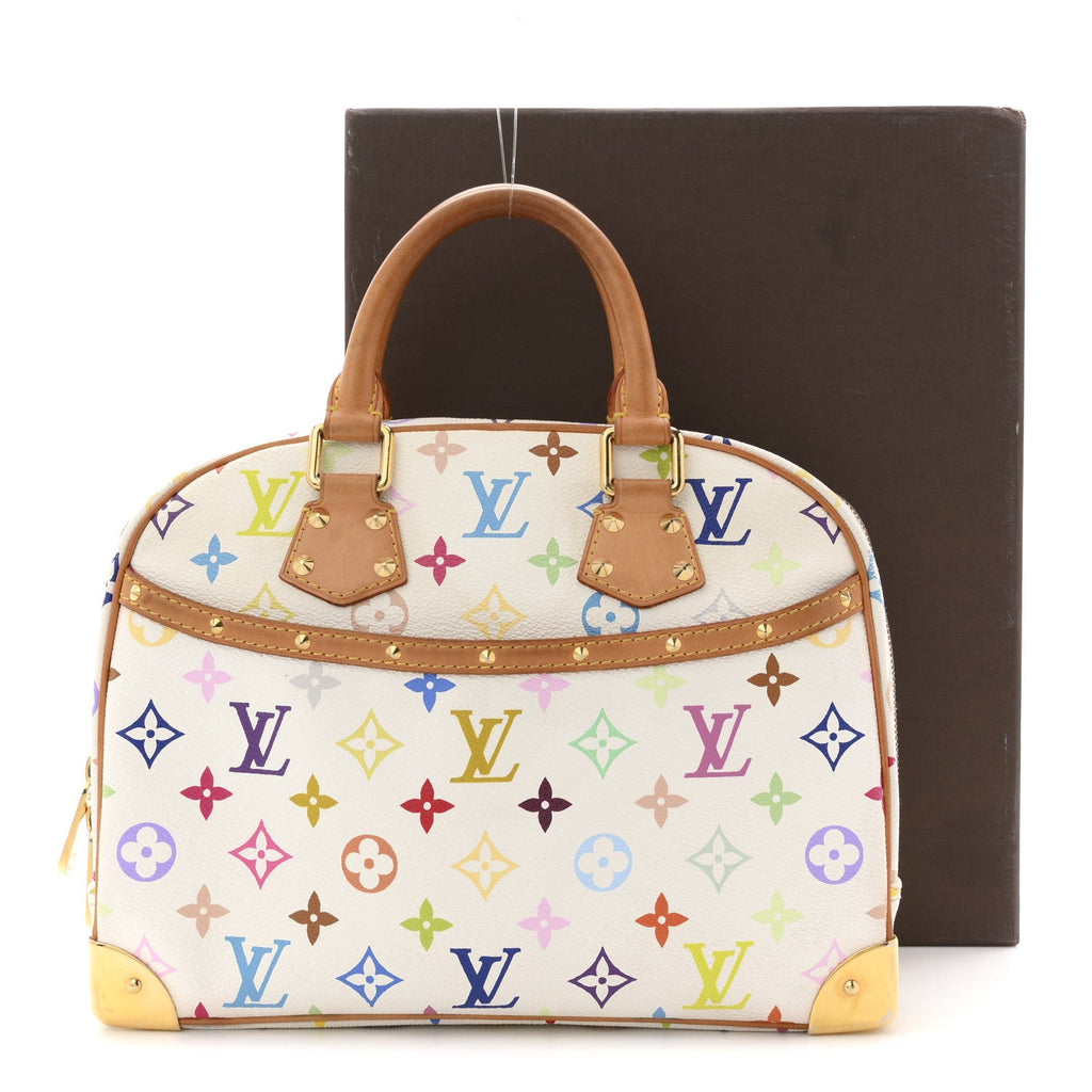 Monogram Multicolor Trouville White