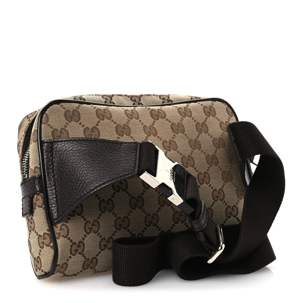 Monogram Belt Bag Dark Brown