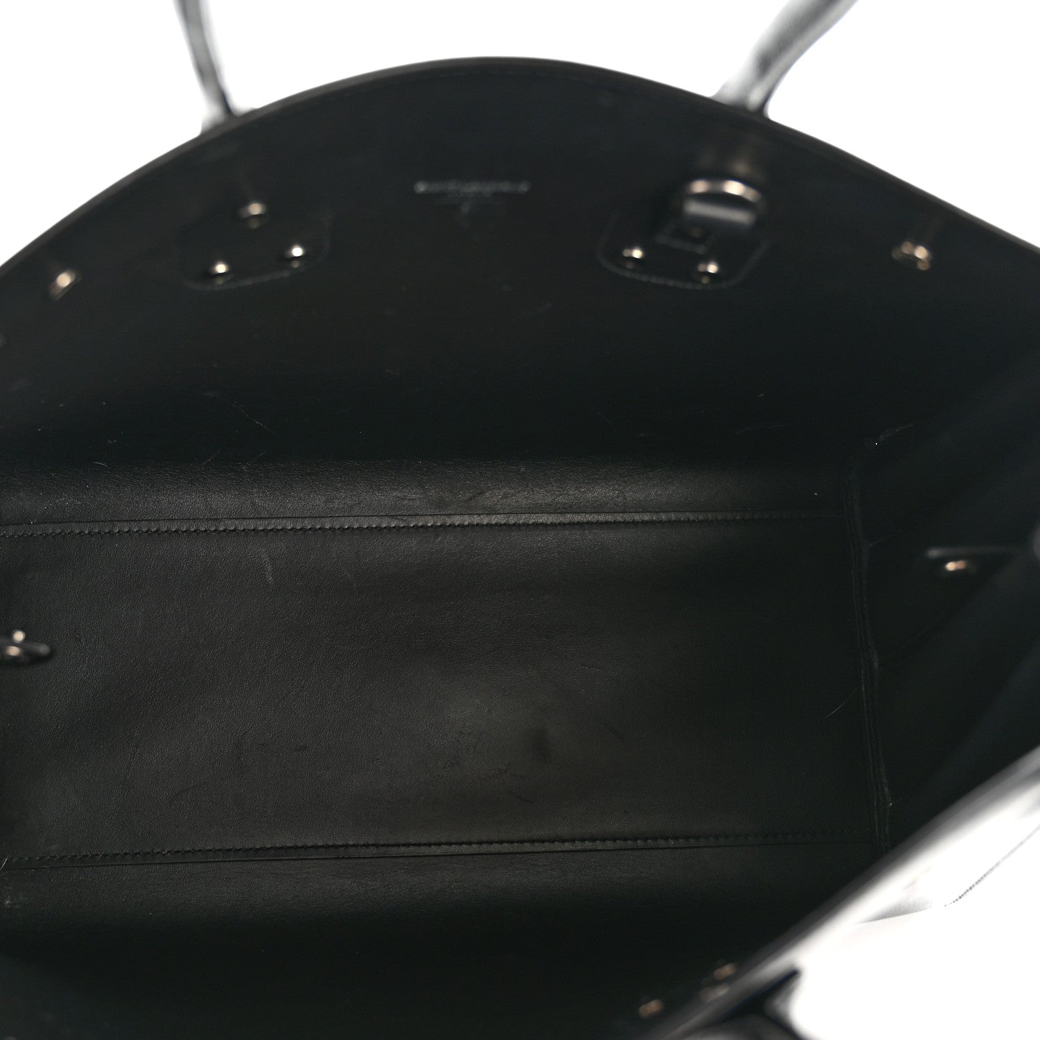 Grained Calfskin Small Sac De Jour Black