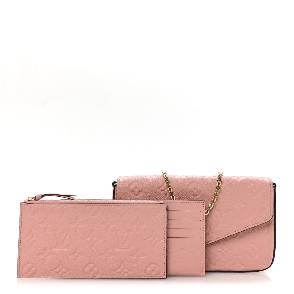 Empreinte Pochette Felicie Chain Wallet Rose Poudre