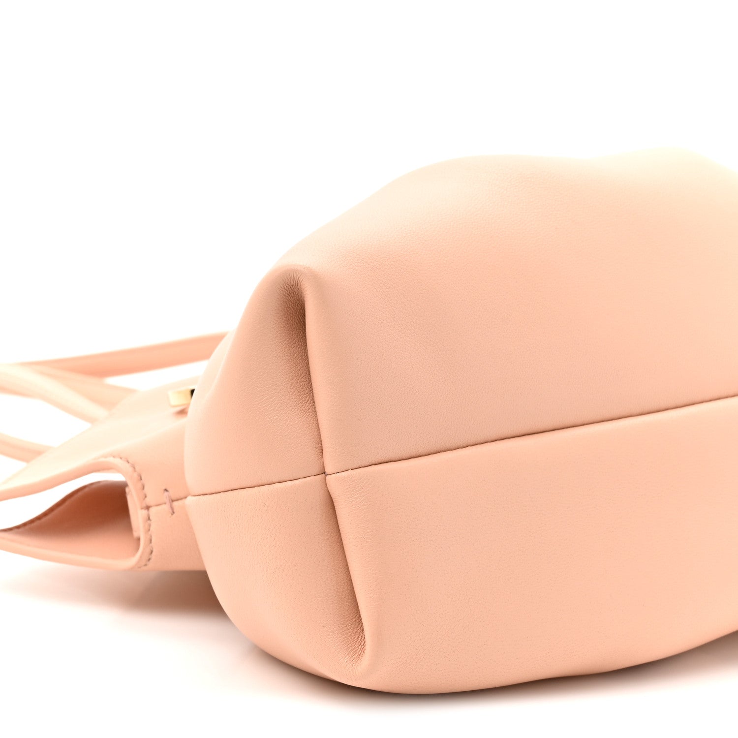 Lambskin Small Dumpling Soft Bag Pink